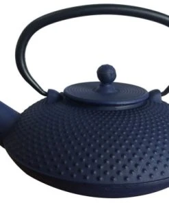 Novastyl Théière En Fonte Bleue 0,8L