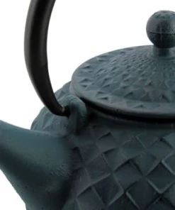 Novastyl Théière En Fonte Bleue 1L -Chef&Sommelier-boutique theiere en fonte bleue 1l 2