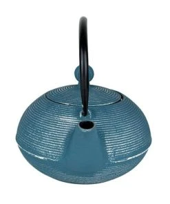 Aromandise Théière En Fonte Bleue 900ml 10 Aromandise Théière En Fonte Bleue 900ml -Chef&Sommelier-boutique theiere en fonte bleue 900ml 2