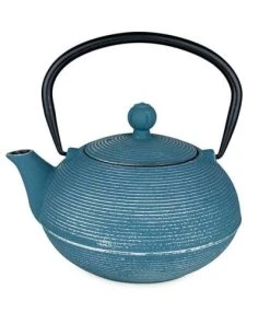 Aromandise Théière En Fonte Bleue 900ml