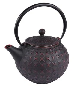 Table Passion Théière En Fonte E Avec Filtre Inox 1 Litre Noir