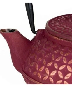 Aromandise Théière En Fonte Rose 60ml 12 Aromandise Théière En Fonte Rose 60ml -Chef&Sommelier-boutique theiere en fonte rose 60ml 4