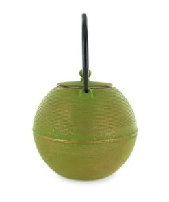 Aromandise Théière En Fonte Verte 0,9L 10 Aromandise Théière En Fonte Verte 0,9L -Chef&Sommelier-boutique theiere en fonte verte 0 9l 2