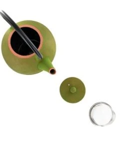 Aromandise Théière En Fonte Verte 0,9L 11 Aromandise Théière En Fonte Verte 0,9L -Chef&Sommelier-boutique theiere en fonte verte 0 9l 3