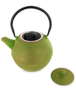 Aromandise Théière En Fonte Verte 0,9L 12 Aromandise Théière En Fonte Verte 0,9L -Chef&Sommelier-boutique theiere en fonte verte 0 9l 4