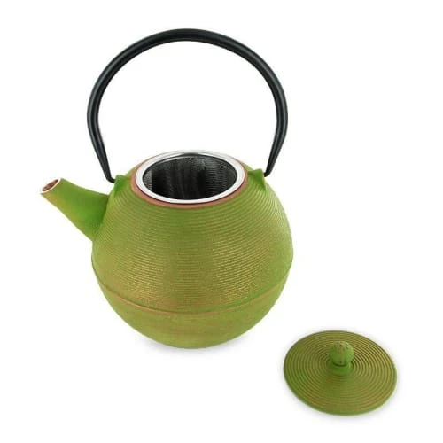 Aromandise Théière En Fonte Verte 0,9L 7 Aromandise Théière En Fonte Verte 0,9L – Image 5