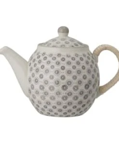 Bloomingville Théière En Grès Gris
