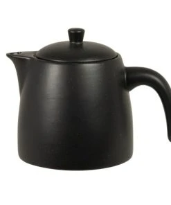 Maisons Du Monde Théière En Grès Noir Mat 1L