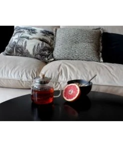 OGO Living Théière En Verre Borosilicate Et Inox 550 Ml -Chef&Sommelier-boutique theiere en verre borosilicate et inox 550 ml 2