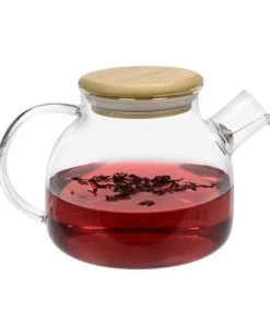 Aromandise Théière En Verre Et Bambou 1L 12 Aromandise Théière En Verre Et Bambou 1L -Chef&Sommelier-boutique theiere en verre et bambou 1l 4