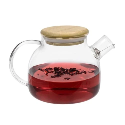 Aromandise Théière En Verre Et Bambou 1L 7 Aromandise Théière En Verre Et Bambou 1L – Image 5