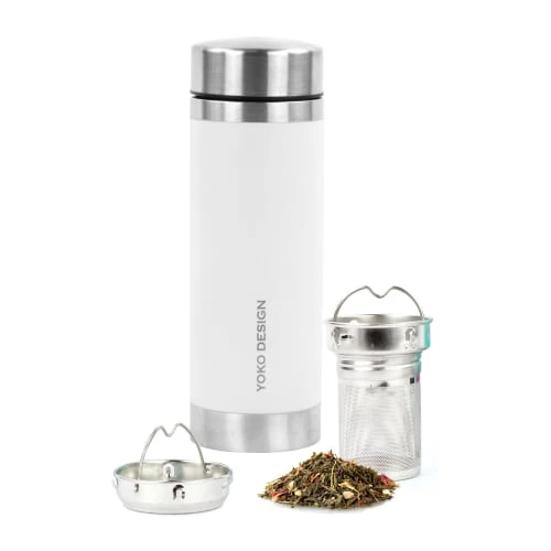 Yoko Design Théière Isotherme LiberTea Blanche 350 Ml 4 Yoko Design Théière Isotherme LiberTea Blanche 350 Ml – Image 2