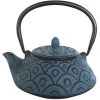 Signes Grimalt Théière Japonaise Bleue En Fonte 0,8L -Chef&Sommelier-boutique theiere japonaise bleue en fonte 0 8l