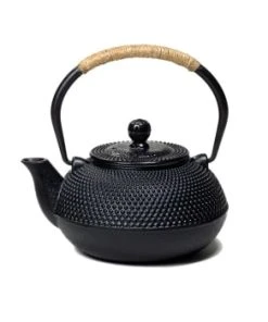Mani Bhadra Théière Japonaise Noire En Fonte 0,6L -Chef&Sommelier-boutique theiere japonaise noire en fonte 0 6l tetsubin