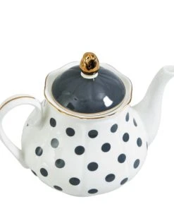 Mathilde M Théière Pois Gris 1L -Chef&Sommelier-boutique theiere pois gris 1l 2