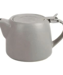 Table Passion Théière Studio Avec Filtre Inox 0,6 L Mat En Céramique Gris