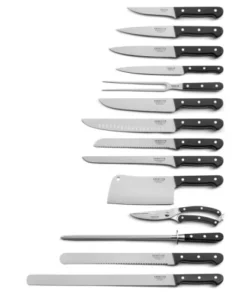 SABATIER TROMPETTE Trousse 8 Couteaux De Cuisine -Chef&Sommelier-boutique trousse 8 couteaux de cuisine 5