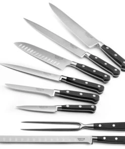 SABATIER TROMPETTE Trousse 8 Couteaux De Cuisine -Chef&Sommelier-boutique trousse 8 couteaux de cuisine 8