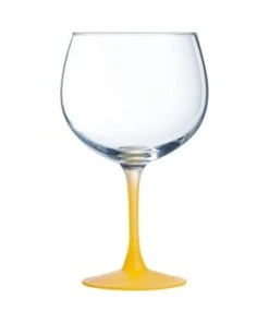 Luminarc Verre à Pied Turquoise 70cl -Chef&Sommelier-boutique verre a pied jaune 70cl summer pop 3