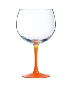 Luminarc Verre à Pied Turquoise 70cl -Chef&Sommelier-boutique verre a pied orange 70cl summer pop 3